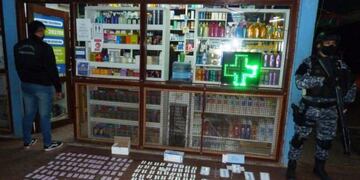 Allanaron una farmacia en la Terminal de Omnibús
