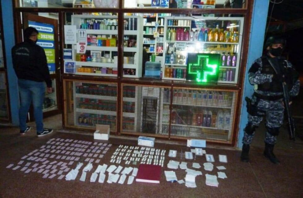 Allanaron una farmacia en la Terminal de ómnibus por vender psicofármacos sin receta
