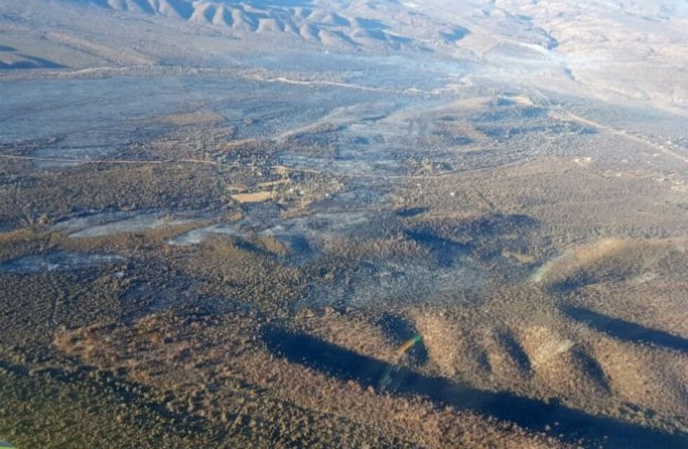 El incendio de Capilla del Monte, sólo controlado en un  40 por ciento