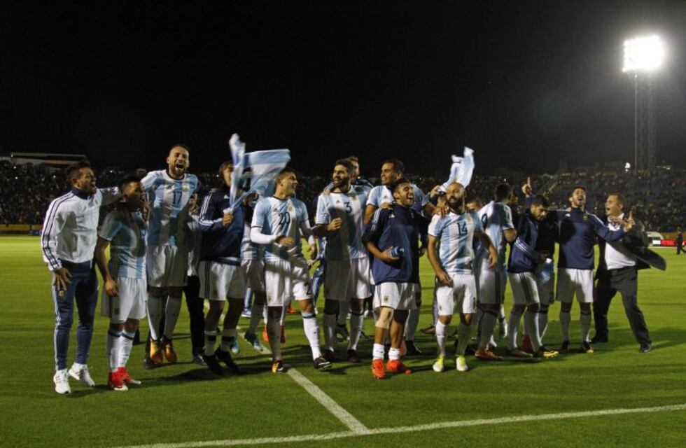 Las mejores imágenes del triunfo de Argentina ante Ecuador
