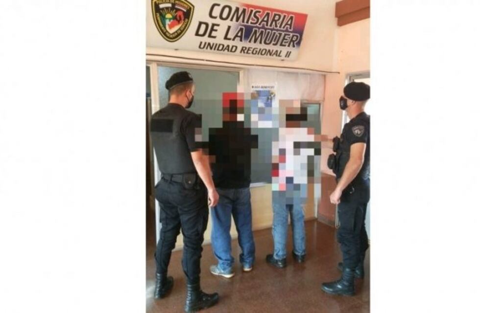 Dos sujetos fueron detenidos por amenazar a una mujer