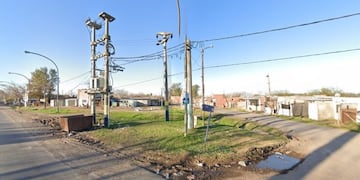 El crimen se registró cerca del cruce de San Martín y Platón\u002E (Google Street View)