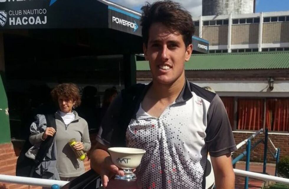 Dolor por la muerte del tenista argentino Felipe D'Annunzio