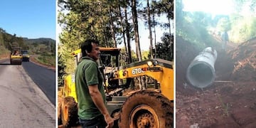 Vialidad Provincial acondiciona caminos rurales y sectores urbanos