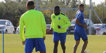 Godoy Cruz sólo piensa en el partido del miércoles, en Chile, por la Copa Libertadores,