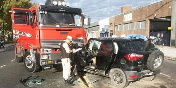 Camiu00f3n cocau00edna Parque Patricios