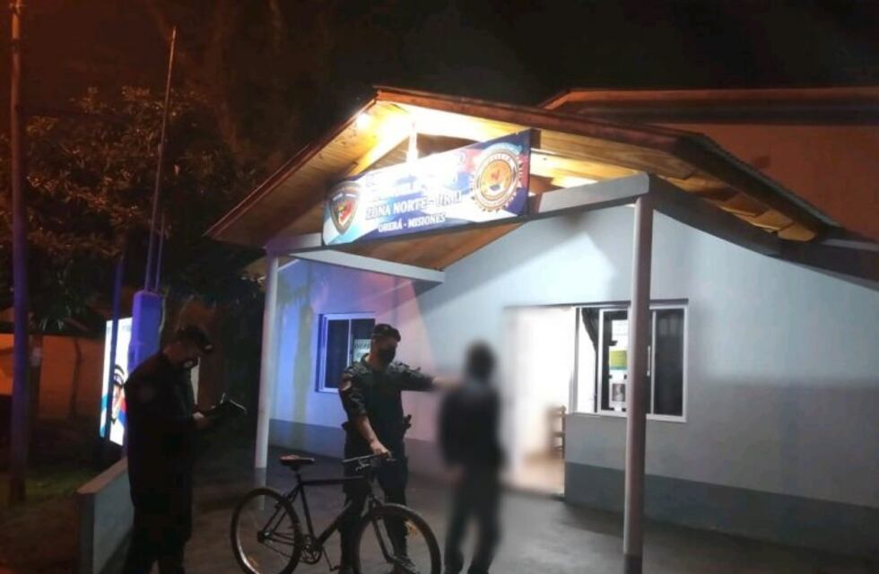 Intentó escapar con una bicicleta que robó pero fue detenido
