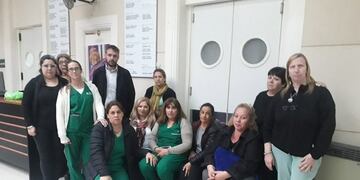 paro en Clínica San Nicolás