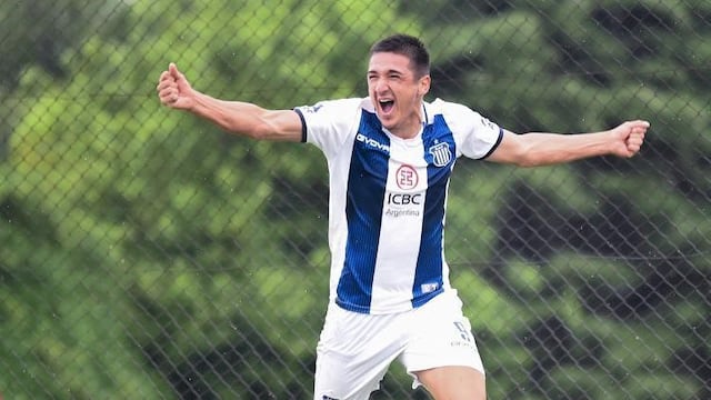 Favio Cabral, juvenil de Talleres que está en la mira de clubes europeos\u002E