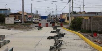 Obras por calle Pacheco
