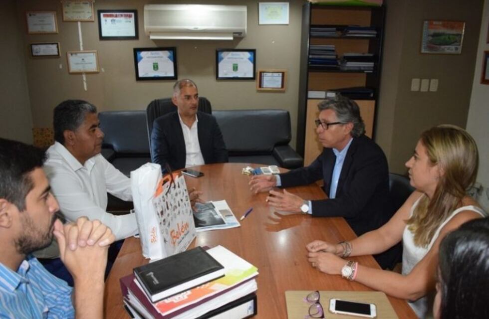 El Intendente de Belén Daniel Ríos se reunió con el ministro de Cultura y Turismo