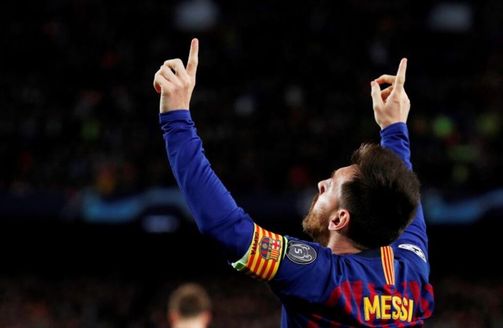 Con dos goles de Lionel Messi, Barcelona venció 3-0 al Liverpool y tiene un pie en Madrid