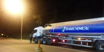 El detenido llevaba una carga de combustible que fue retenida\u002E