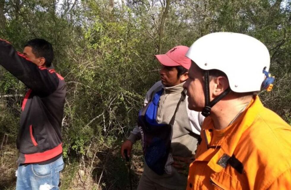 Lograron localizar a los dos cazadores perdidos en el monte
