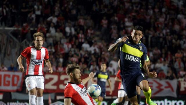 DYN200, BUENOS AIRES 06/05/2017, ESTUDIANTES (LP) VS BOCA JUNIORS. FOTO: DYN/ALBERTO RAGGIO.