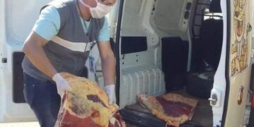 Los propios vecinos denunciaron la descarga del producto\u002E