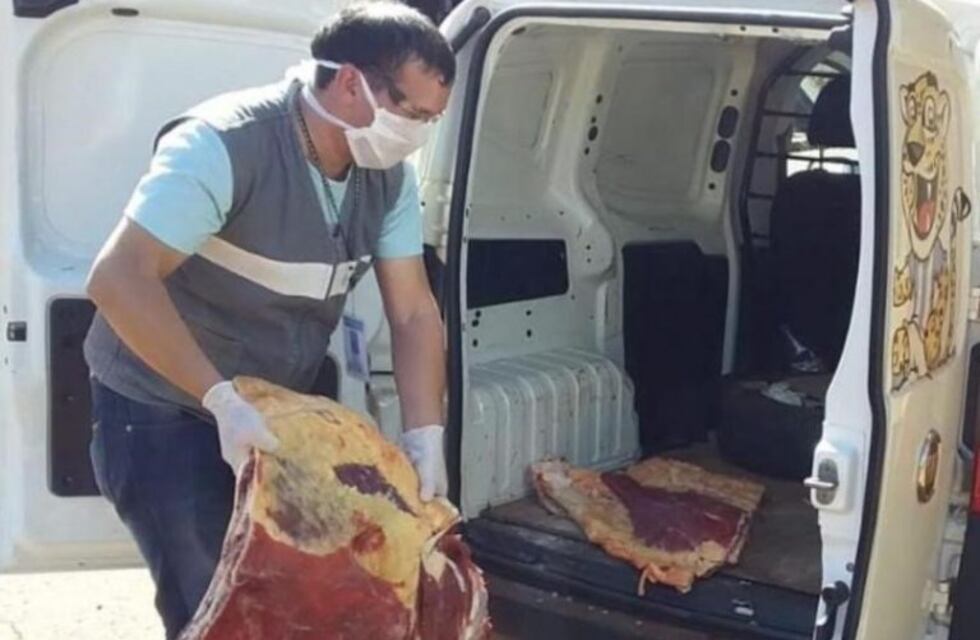 Incautaron carne sin aval bromatológico tras una denuncia anónima