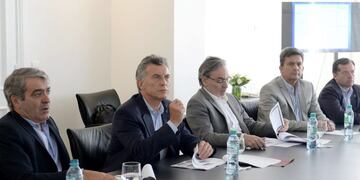 DYN24, BUENOS AIRES, 20/02/2017, EL PRESIDENTE MAURICIO MACRI, ENCABEZO UNA REUNION DE SEGUIMIENTO DE GENTION DE LA UNIDAD PLAN BELGRANO JUNTO A SU TITULAR JOSE MANUEL CANO, ESTA TARDE EN LA QUINTA DE OLIVOS.rnFOTO:DYN/PRESIDENCIA. olivos mauricio macri p