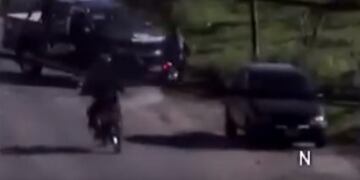 Persecución policial a motos en Rosario