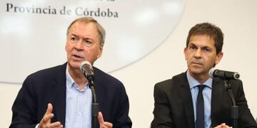 Schiaretti y el fiscal Moyano\u002E