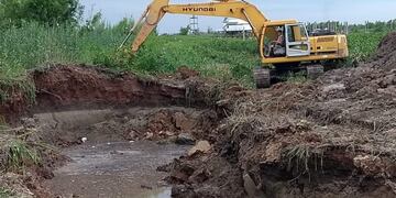 La denuncia plantea la construcción de un canal para posibilitar el ingreso a la laguna El Embudo en la zona de islas\u002E (Amigos de la isla autoconvocados)