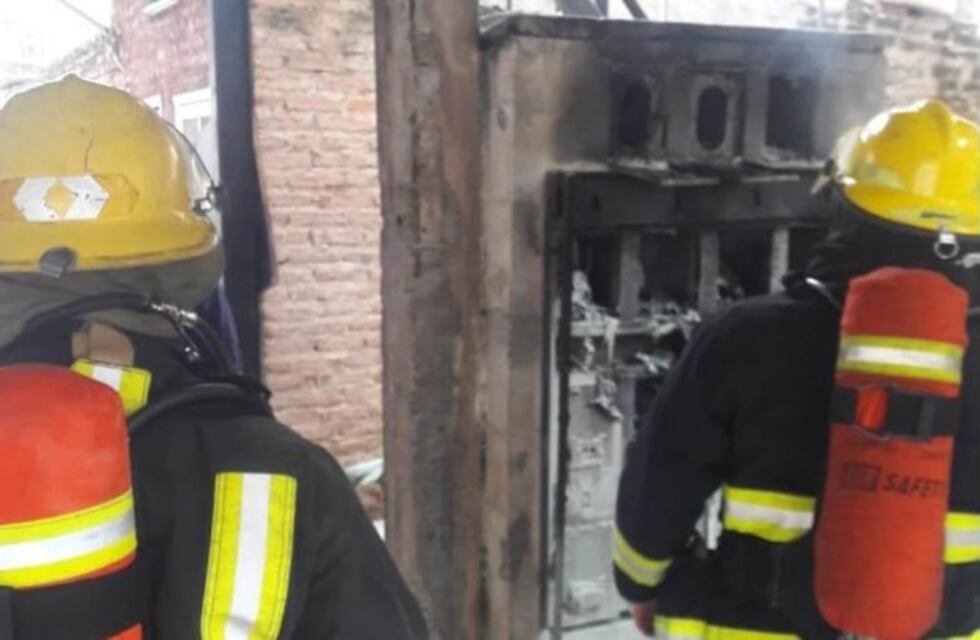 Se produjo un incendio en la Avenida Mac Lean