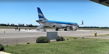 Aerolíneas Argentinas aumentó las frecuencias que unen San Rafael con Buenos Aires. Imagen de archivo.