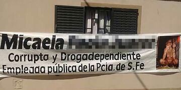 Micaela J\u002E sostiene que tanto ella como su familia sufrieron amenazas previas\u002E (Facebook)