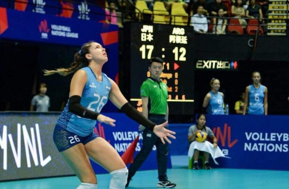 Agostina Soria jugará el Mundial de Vóley con "Las Panteras"