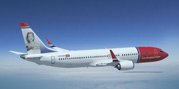 25/01/2012 Avión 737-MAX De Norwegian POLITICA ECONOMIA BOEING GRAPHICS inmovilizacion flota avion boeing 737 max tras detectar fallo avion boeing 737 max