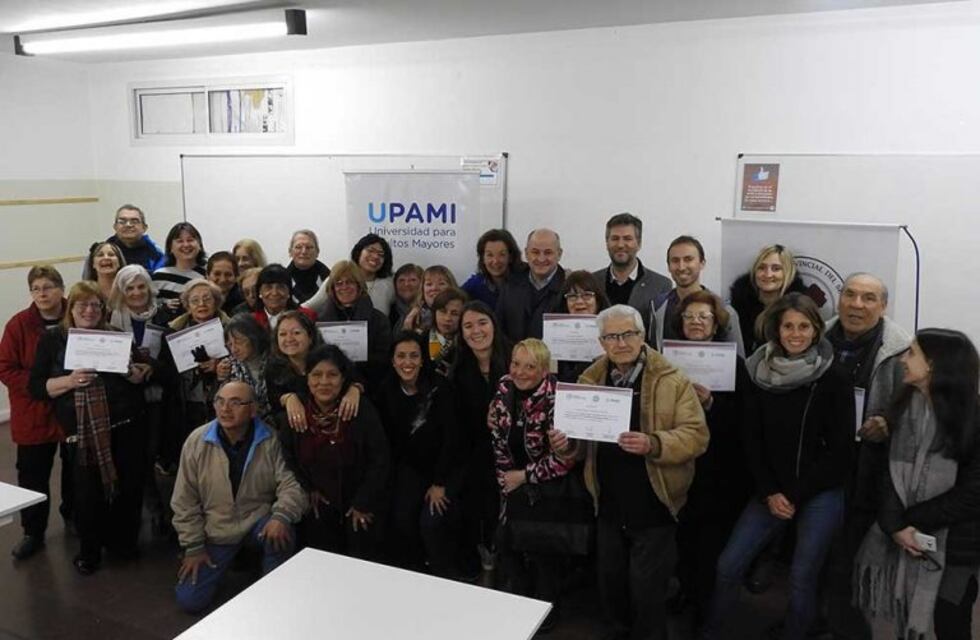 Los adultos mayores finalizaron los cursos de UPAMI