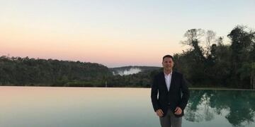 Mynor Espinoza actualmente es gerente del Gran Melia Iguazú\u002E