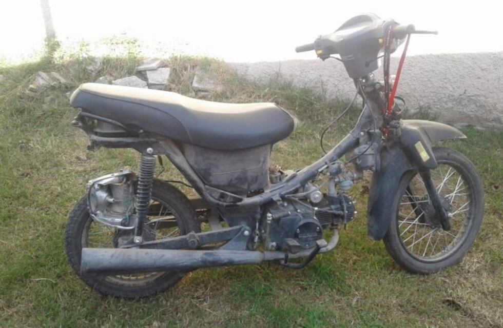 Alta Gracia: recuperaron una motocicleta robada