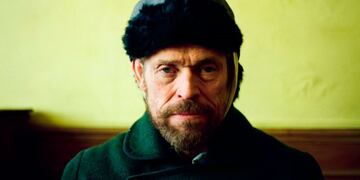 Willem Dafoe en Van Gogh en la puerta de la eternidad