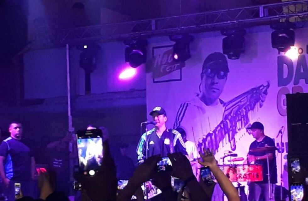 Puerto Iguazú: cuatro mil personas asistieron al recital de Damas Gratis