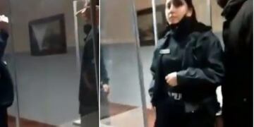 Captura de video\u002E Los padres fueron hasta la comisaría para reclamar\u002E