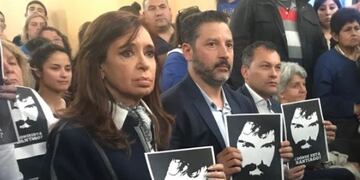 CFK, presente en una misa por Maldonado (@CFKArgentina)