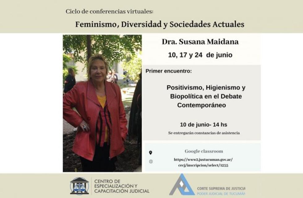 Exposición de la doctora Susana Maidana