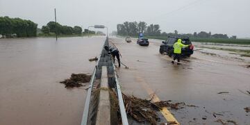 Inundaciones en Córdoba y Sierras Chicas por las lluvias de este fin de semana\u002E