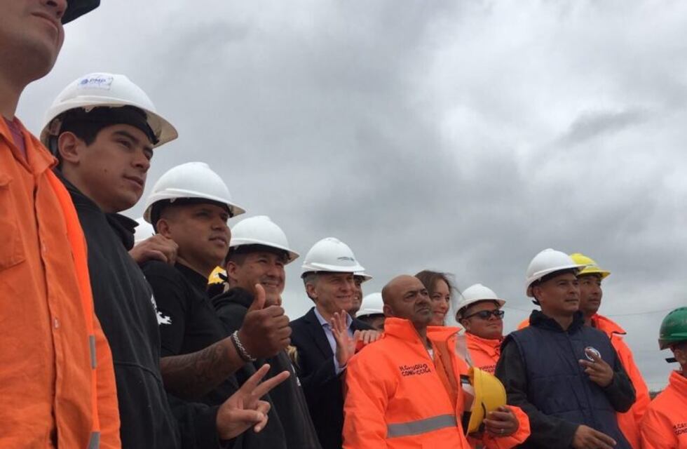 Macri y Vidal recorrieron las obras del Metrobus de La Matanza