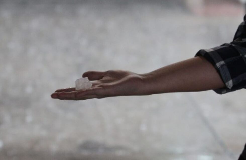 Las imágenes y videos de la terrible granizada que azotó Santa Fe
