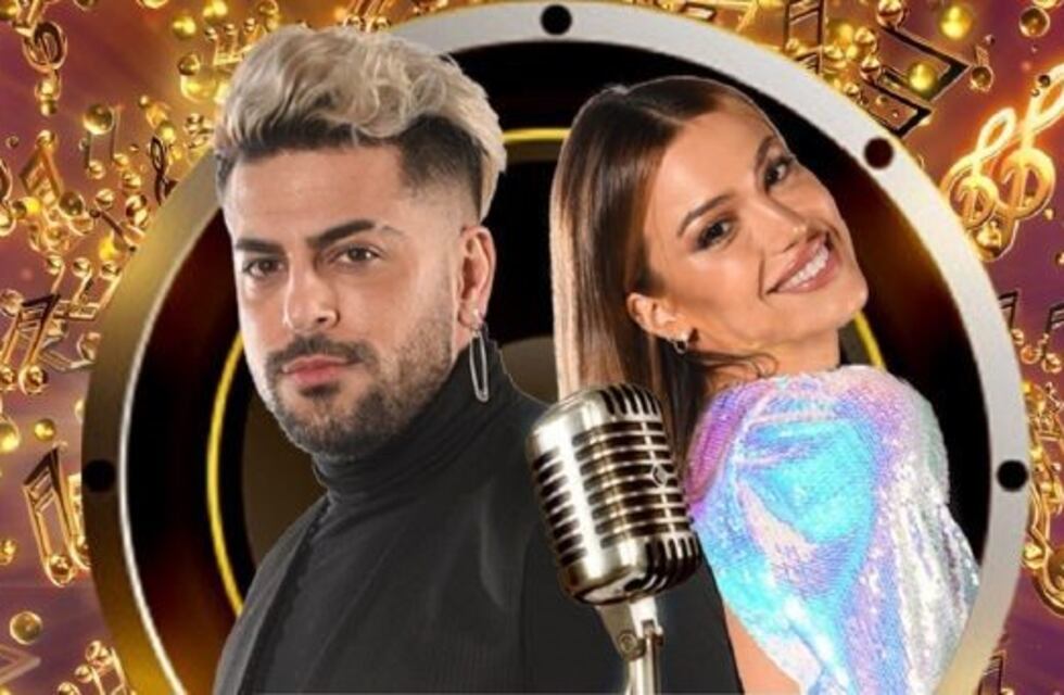 Agustina Agazzani se arrancó la pollera durante la perfomance con Facu Mazzei en su debut del Cantando