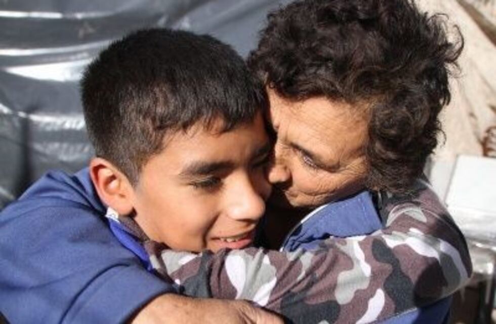 Ramona, el pilar del "niño maestro" de San Juan