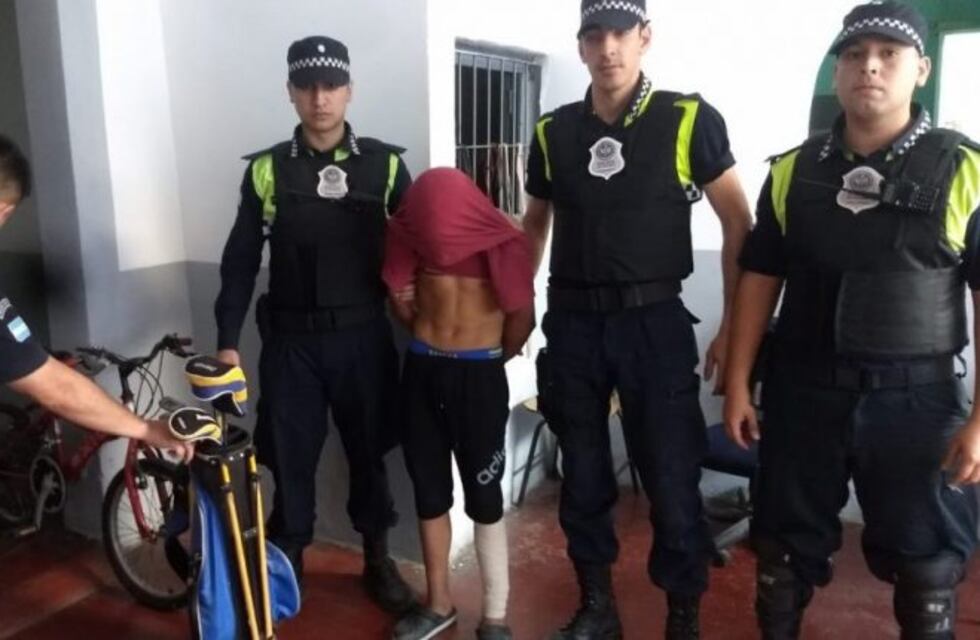 Detuvieron a un menor de 16 años que robó en una casa