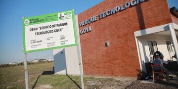 Inauguraron el Parque Tecnológico Goya\u002E (Foto: @gustavovaldesok)