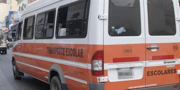 Imagen ilustrativa\u002E Combi escolar\u002E