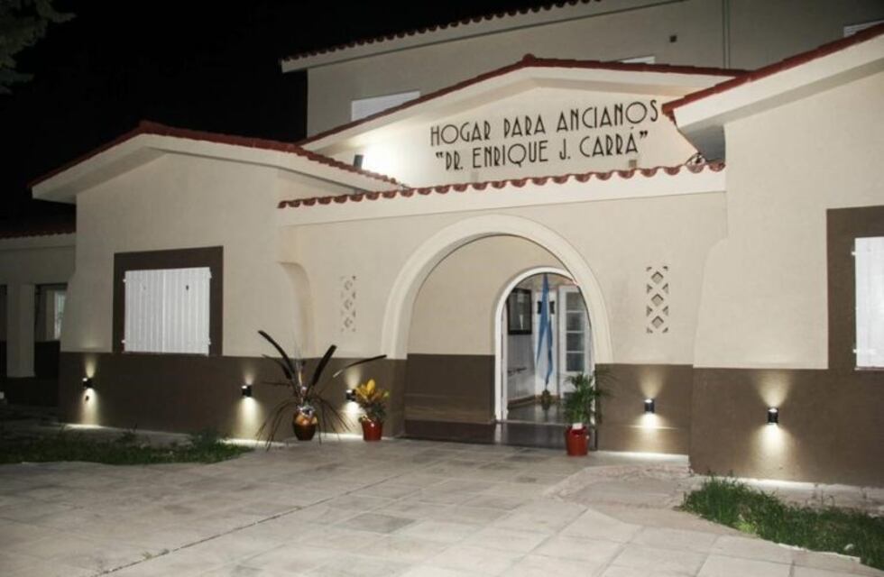 Realizan la construcción del cerco perimetral en el Hogar de Ancianos