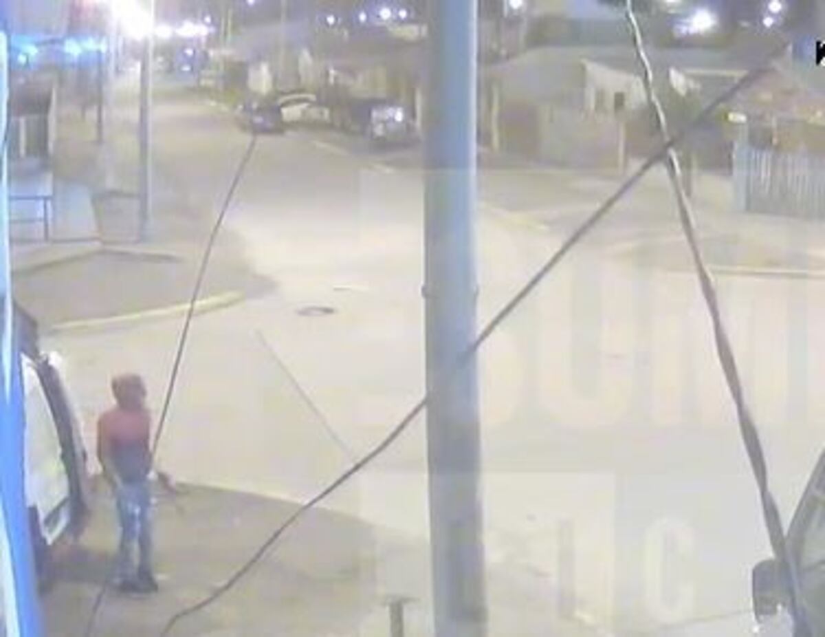 Riograndense quedó filmado en cámaras de seguridad robando