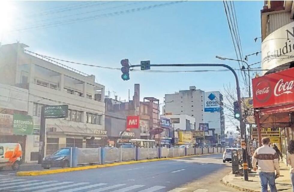 Lomas de Zamora: con cuenta regresiva en semáforos, más seguridad en avenida Yrigoyen