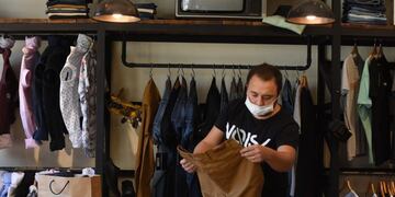 Reapertura de los comercios en Rafaela